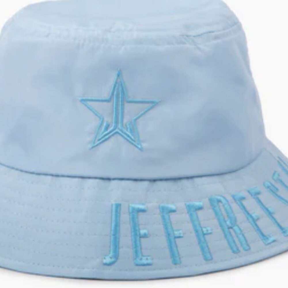 Jeffree Star Blue Bucket Hat Embroidered NEW